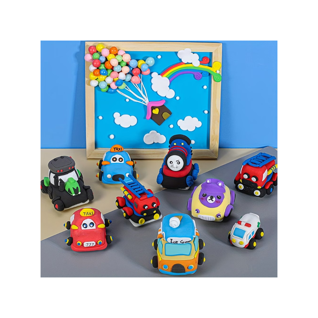 MiniMagic Kleiset – 50 Kleuren Creatief Pakket (Alles-in-1 DIY Set)