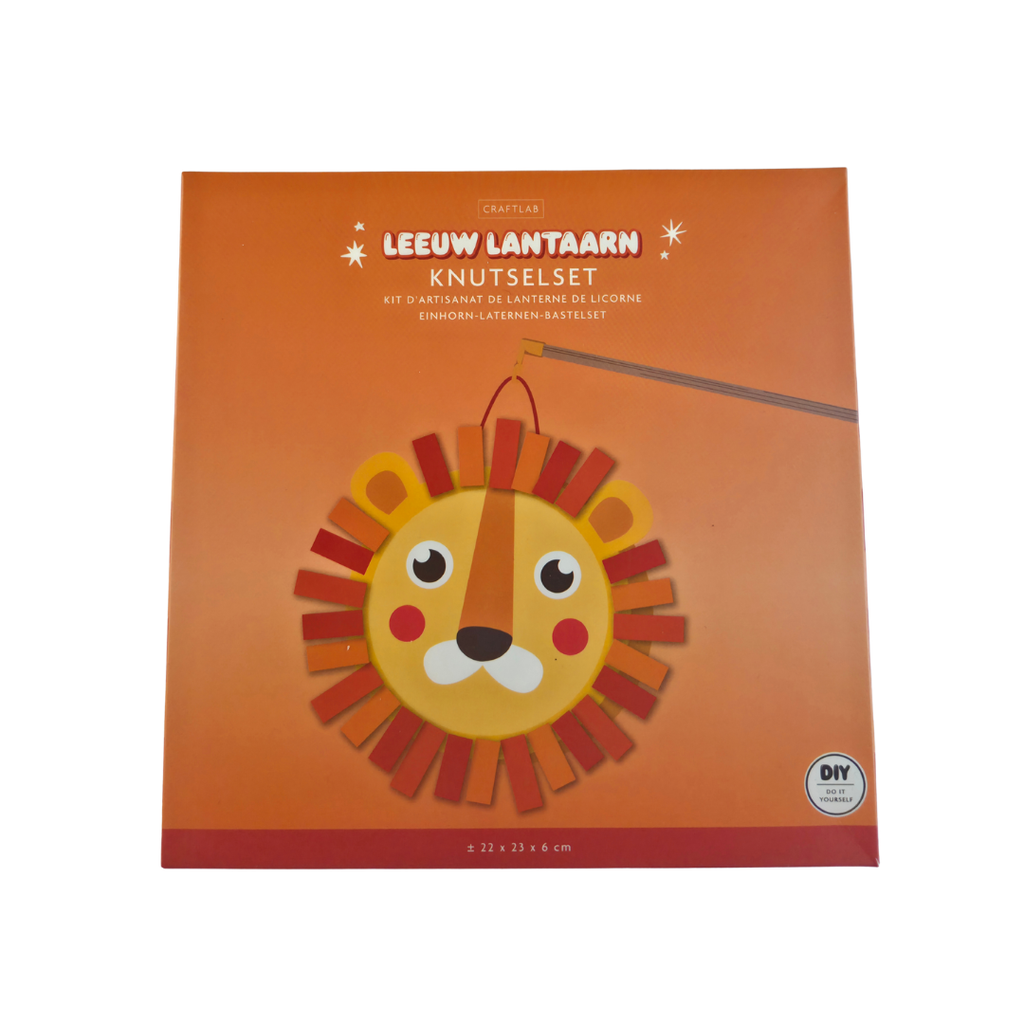 Leeuw lampion knutselset 🦁
