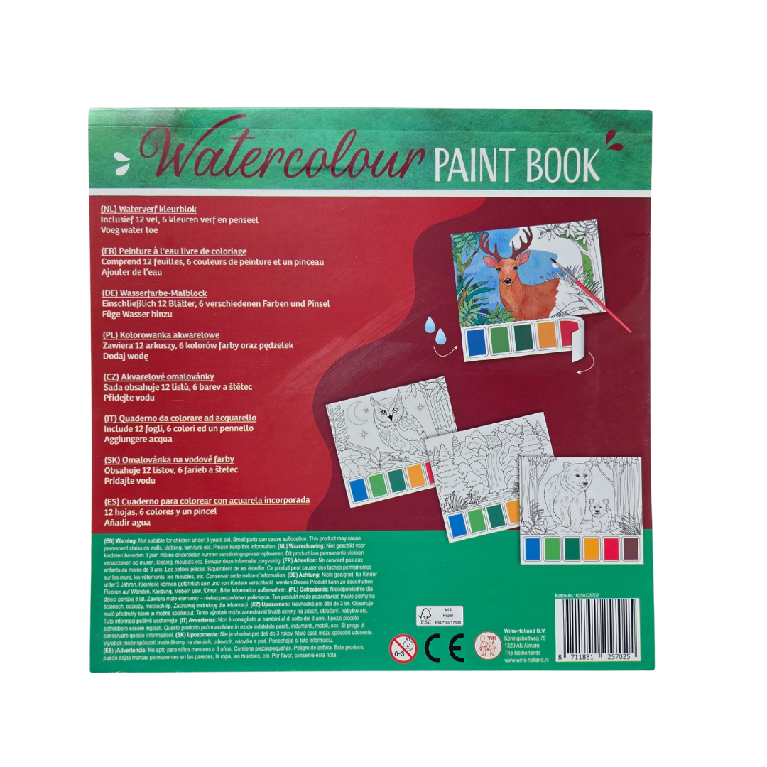 Creatief schilderboek voor kinderen en volwassenen🎨