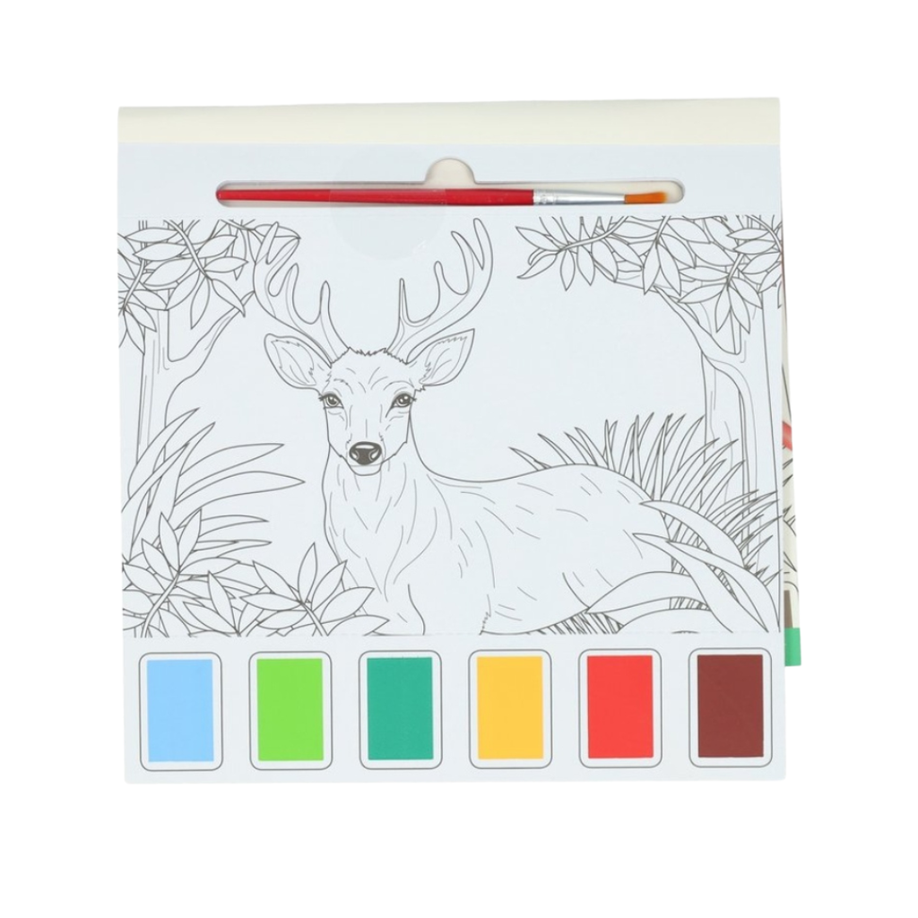 Creatief schilderboek voor kinderen en volwassenen🎨